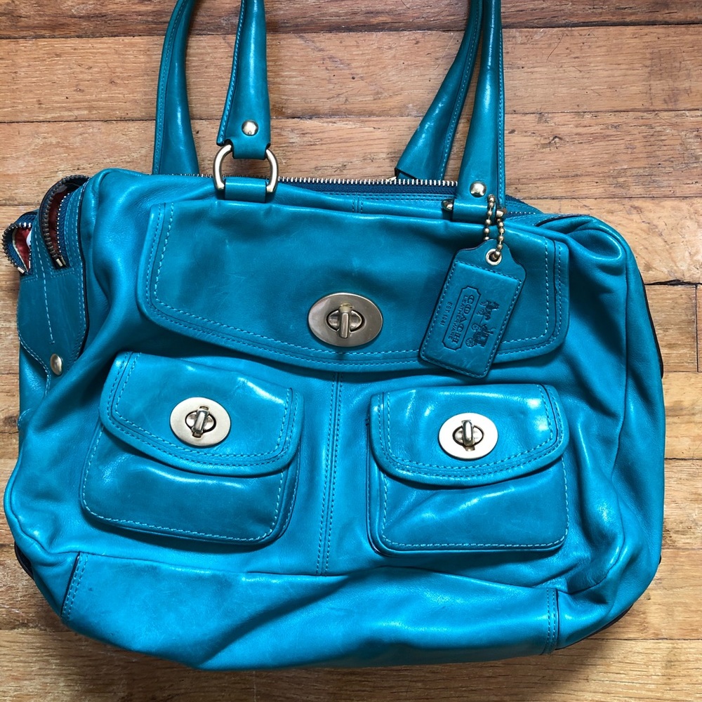 Coach Bleeker street  limited edition Peyton bag